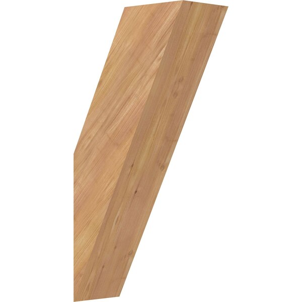 Ekena Millwork 5 1/2"W x 12"D x 24"H Traditional Smooth Knee Brace, Western Red Cedar BRC06X12X24TRA00SWR - main